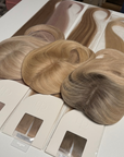 dhair topper 9B12A | Beige Platinum Ash