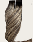 45CM-SMOKEY BALAYAGE-3N | 8N | 9B-1 strand