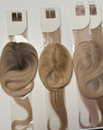 dhair topper 9B12A | Beige Platinum Ash