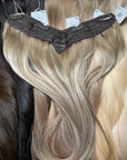V-Clip in 50 cm - Dark Brown |3N