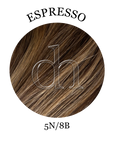 V-Clip in 40cm - Espresso Balayage | 5N 8B