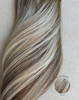 60CM-FLAT WHITE BALAYAGE-8N | 12A-24 pcs
