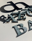 dh | acrylic sign